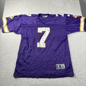 Starter Randall Cunningham #7 Minnesota Vikings Jersey Men's Size 52 XL
